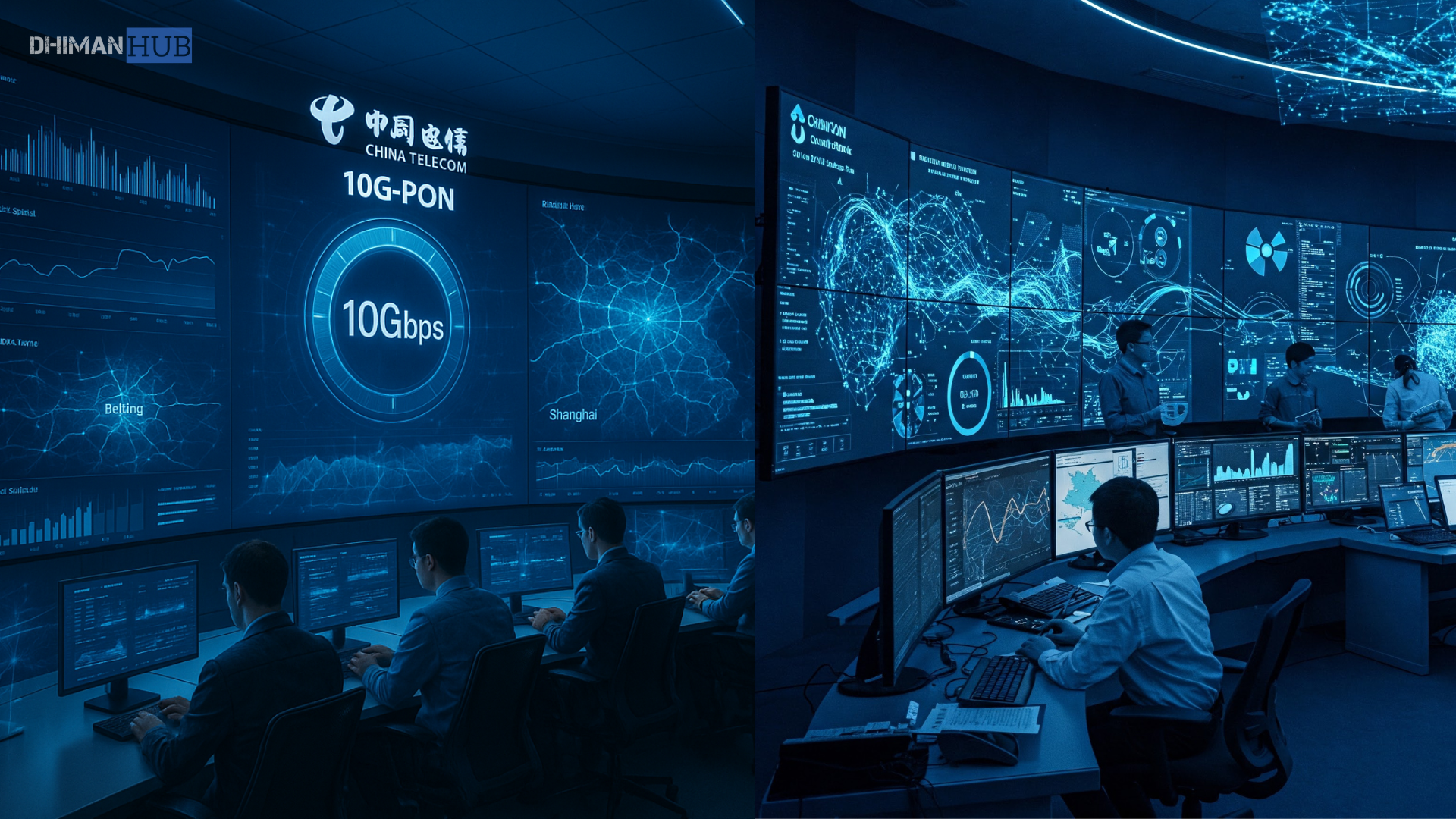 China Launches World’s First 10G Broadband Network