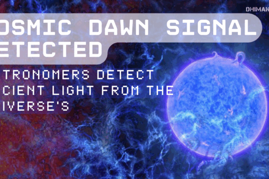 Cosmic Dawn Signal Detected
